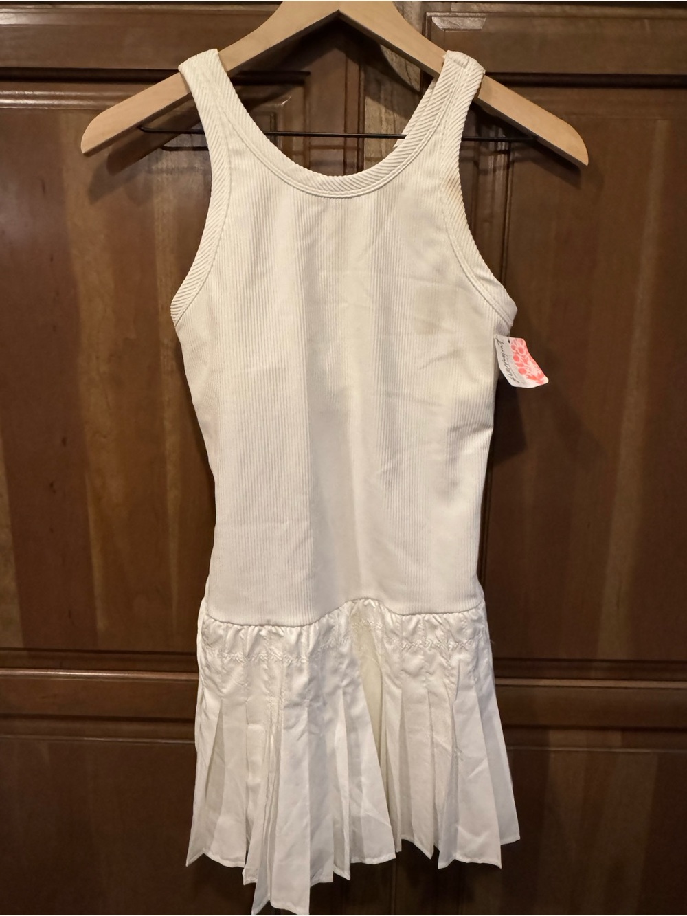 FP Movement by Free People Sleeveless Pleated-Hem Tank Tennis Dress